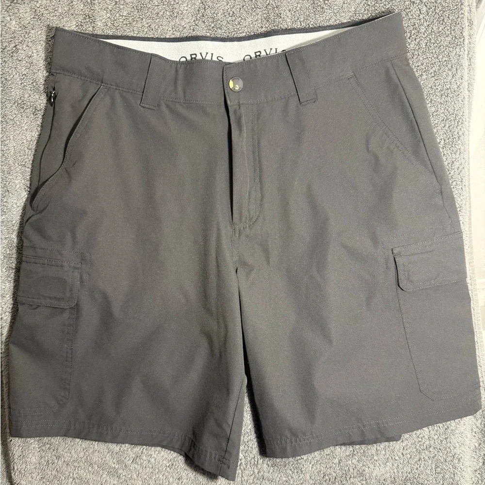 Orvis Black Men's Cargo Shorts‎